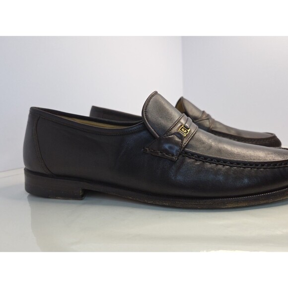 Church\'s Turin Mens Oxblood Leather Penny Loafers 9.5 F Handmade in Italy EUC main image 6